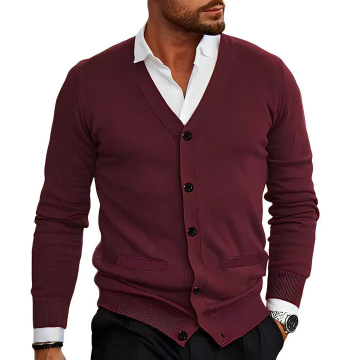 Kaiven | Legerer Strickcardigan für Herren
