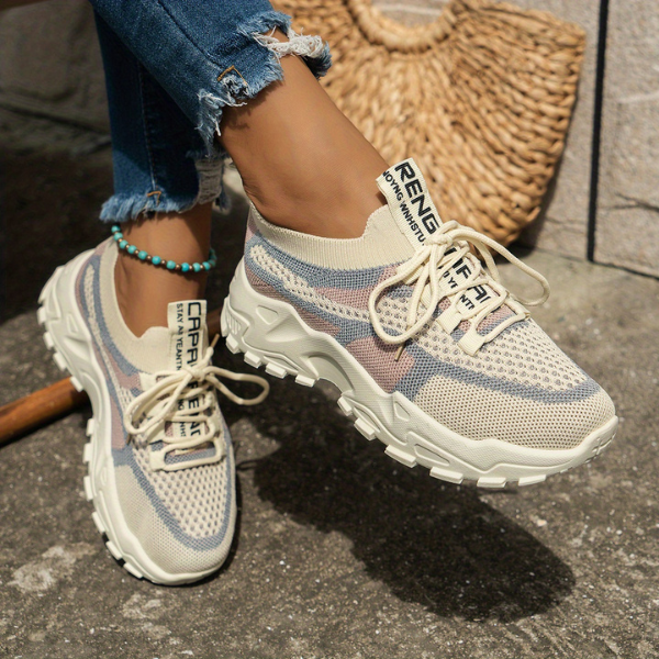 Aerelle | Breathable Mesh Lightweight Women’s Walking Sneakers