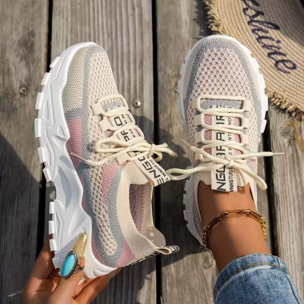 Aerelle | Breathable Mesh Lightweight Women’s Walking Sneakers