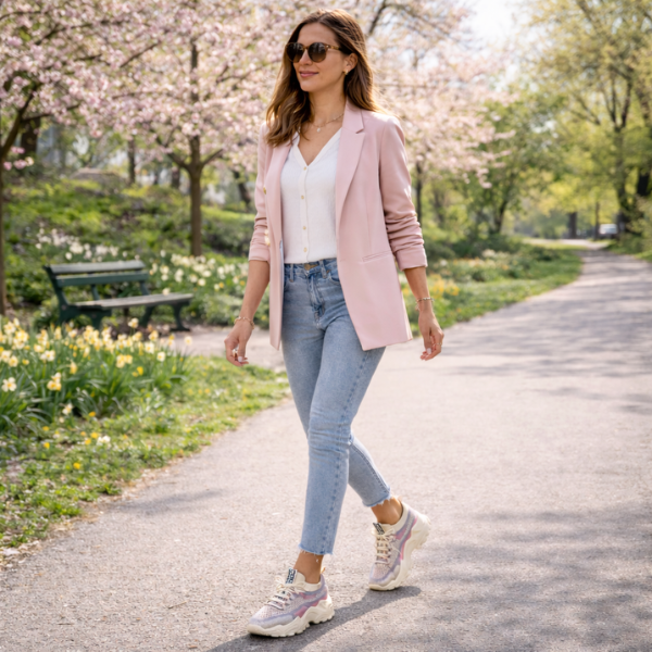 Aerelle | Breathable Mesh Lightweight Women’s Walking Sneakers