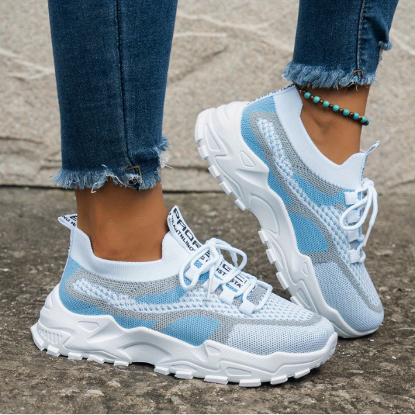 Aerelle | Breathable Mesh Lightweight Women’s Walking Sneakers