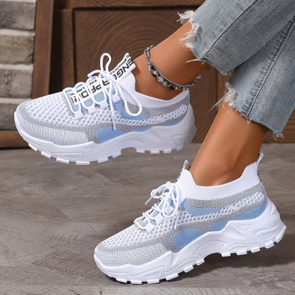 Aerelle | Breathable Mesh Lightweight Women’s Walking Sneakers
