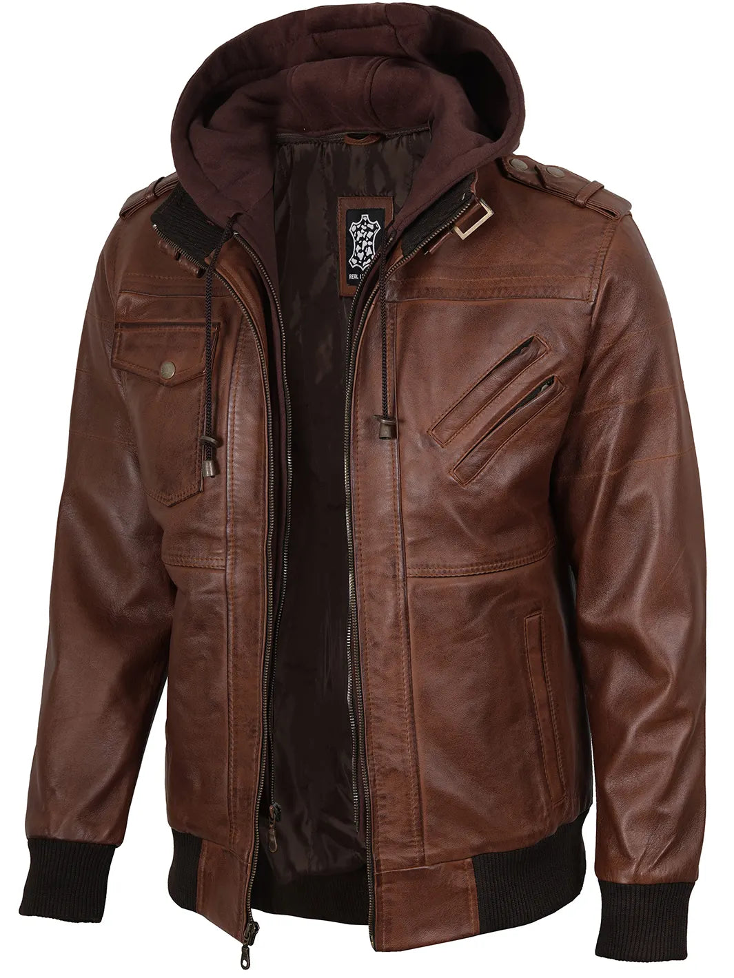Edinburgh | Premium Herrenjacke aus echtem Lammleder