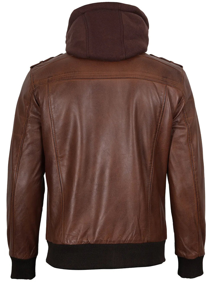 Edinburgh | Premium Herrenjacke aus echtem Lammleder