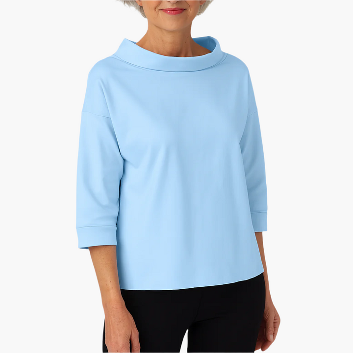 Aveline | Elegant Women’s Stand Collar Top