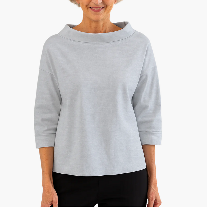 Aveline | Elegant Women’s Stand Collar Top