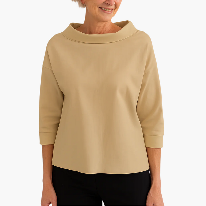 Aveline | Elegant Women’s Stand Collar Top