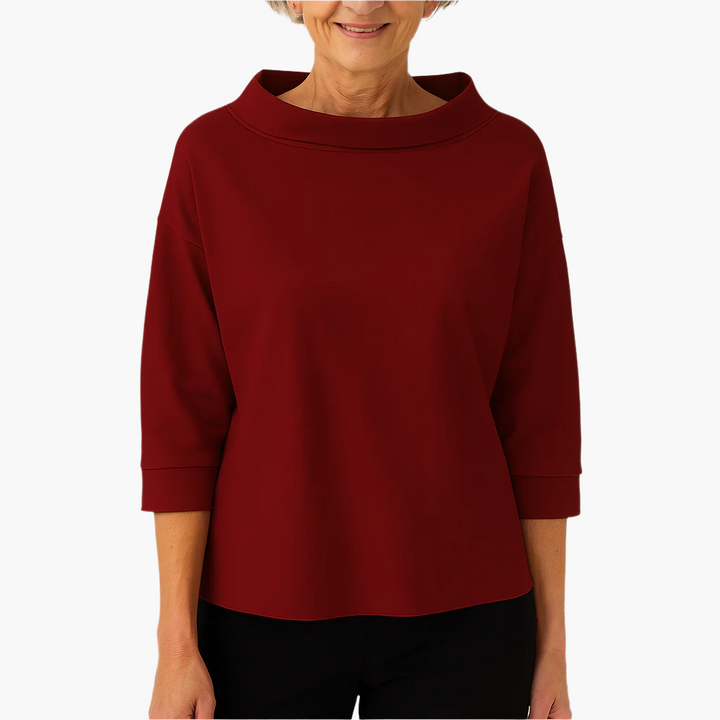 Aveline | Elegant Women’s Stand Collar Top