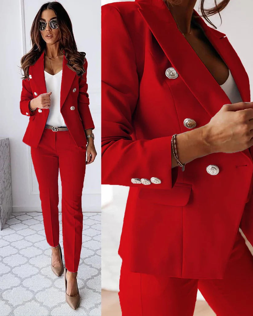 Seraphine | Maßgeschneidertes Blazer- und Hosen-Set