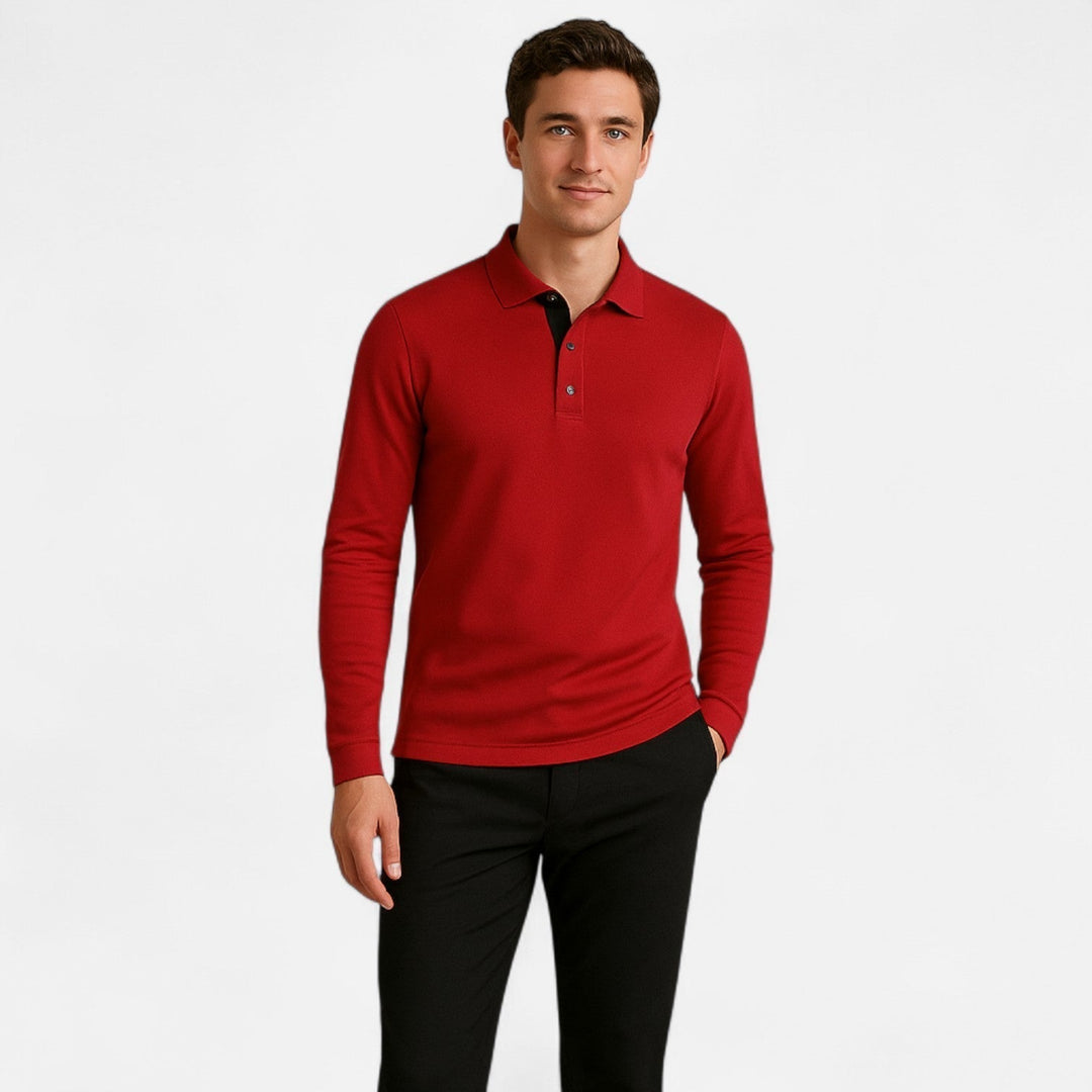 Calviro | Klassisches Polo-Shirt für Herren