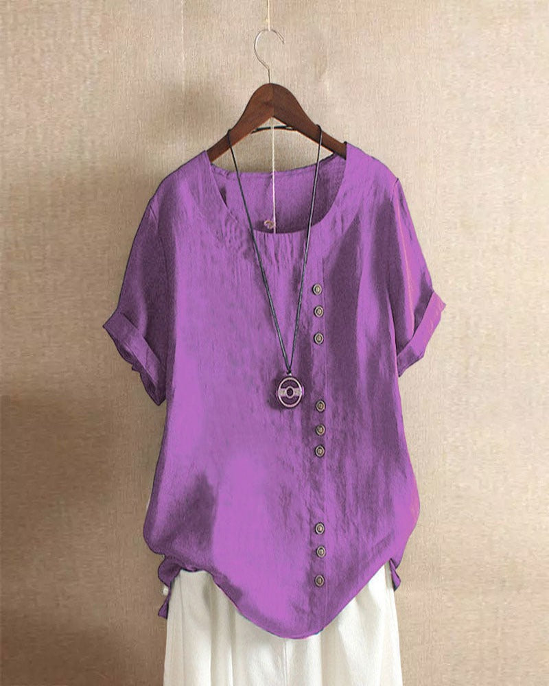 Liora | Elegant Button-Down Blouse for Women