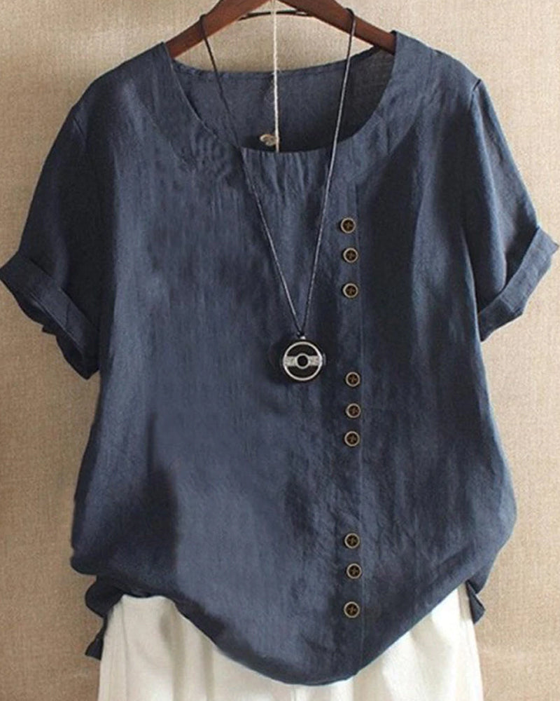 Liora | Elegant Button-Down Blouse for Women