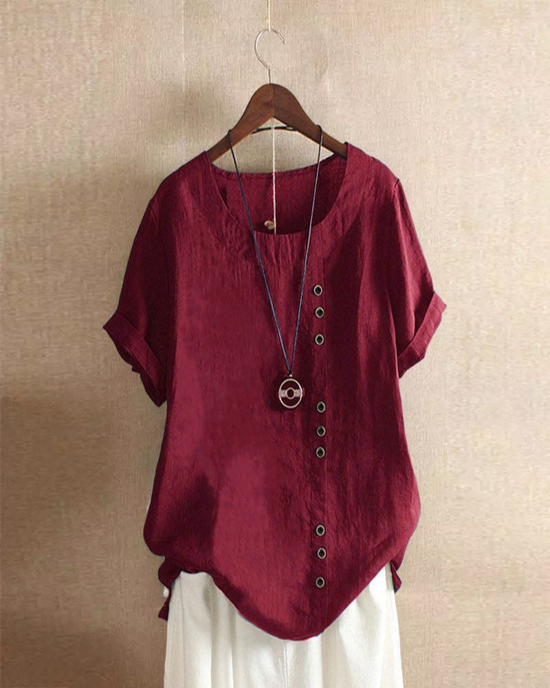 Liora | Elegant Button-Down Blouse for Women