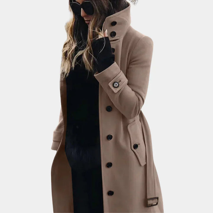Celestia | Eleganter &amp; Zeitloser Damen-Trenchcoat