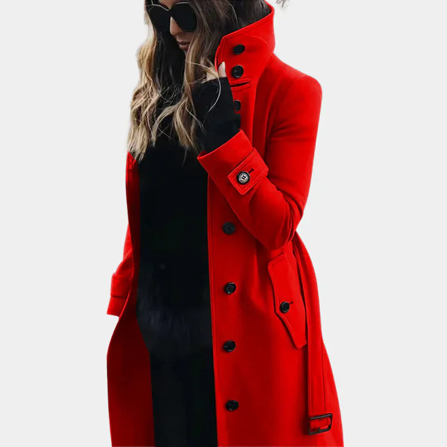 Celestia | Eleganter &amp; Zeitloser Damen-Trenchcoat