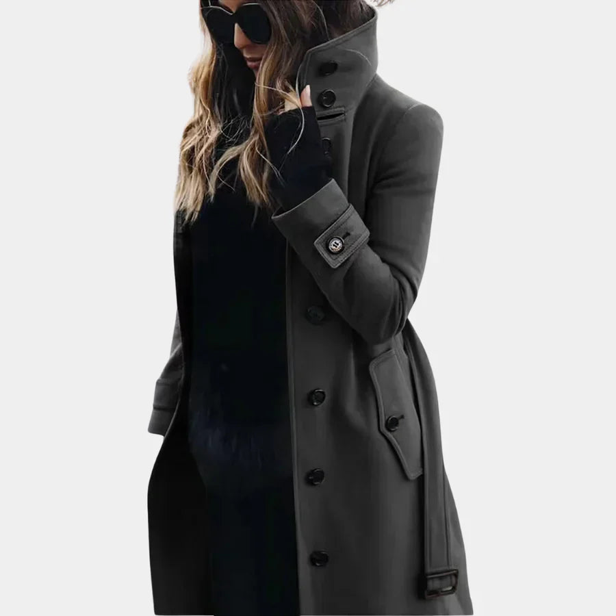 Celestia | Eleganter &amp; Zeitloser Damen-Trenchcoat