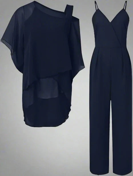 Solmara | Elegantes Chiffon-Set für Damen