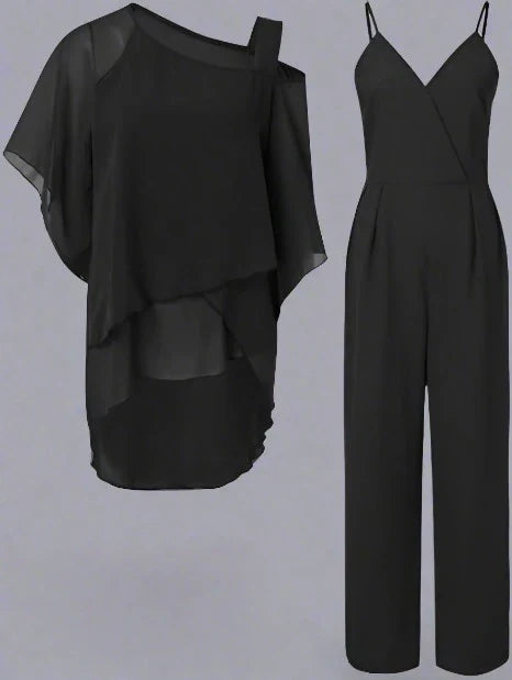 Solmara | Elegantes Chiffon-Set für Damen