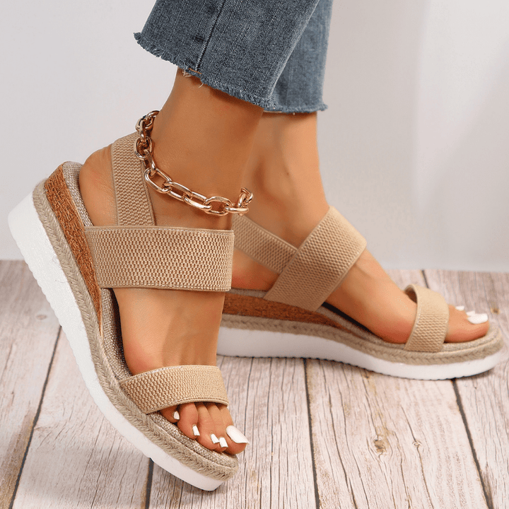 Mia | Leichte Plateau-Sandalen