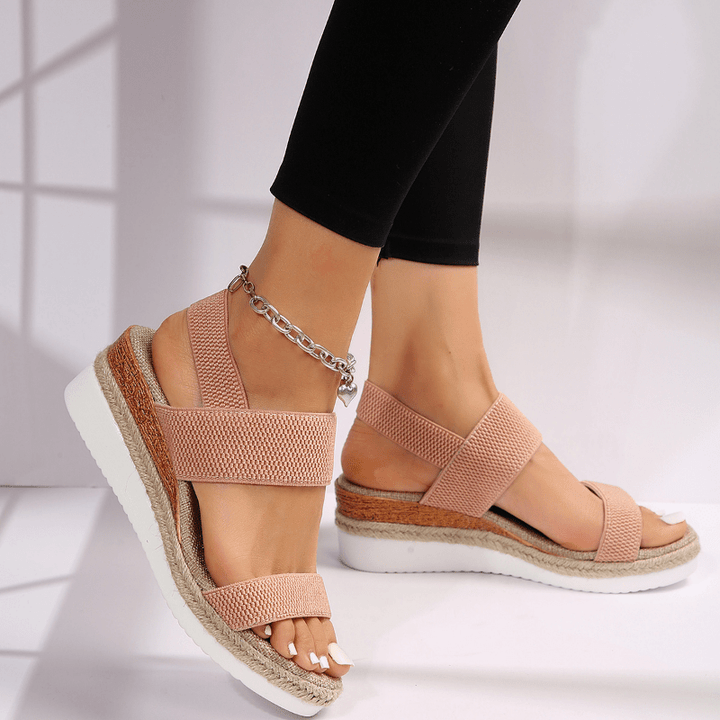 Mia | Leichte Plateau-Sandalen