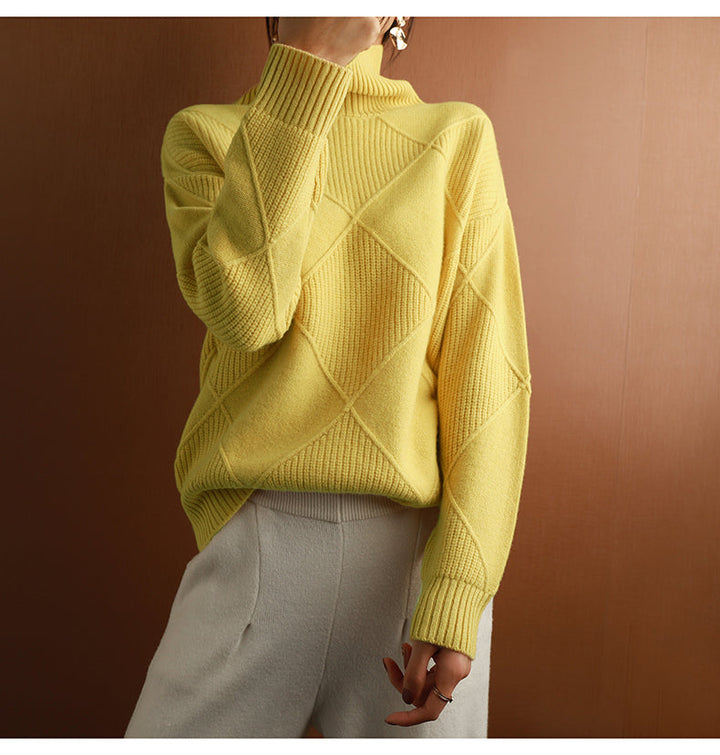 Lucy | Turtleneck Cashmere Sweater