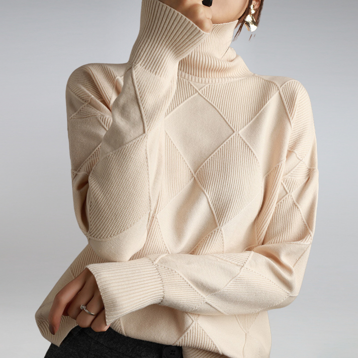 Lucy | Turtleneck Cashmere Sweater