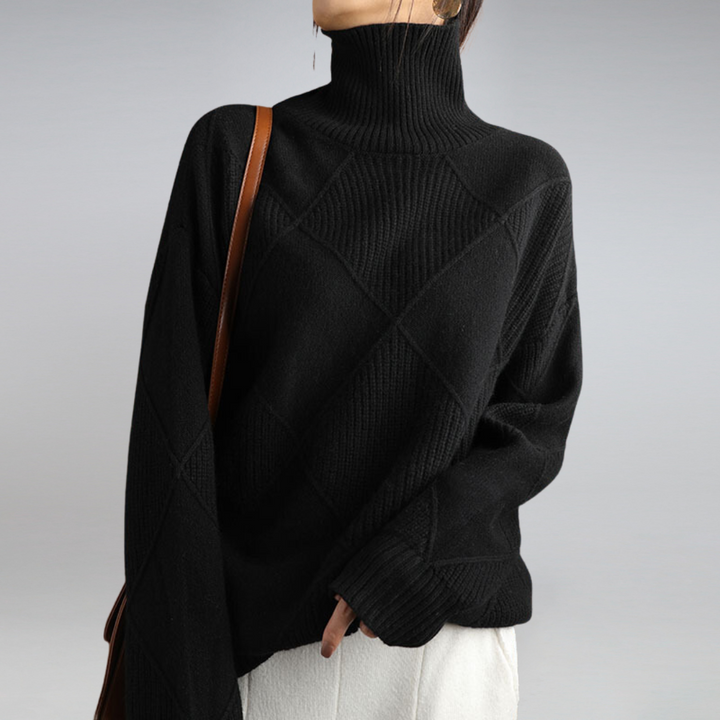 Lucy | Turtleneck Cashmere Sweater