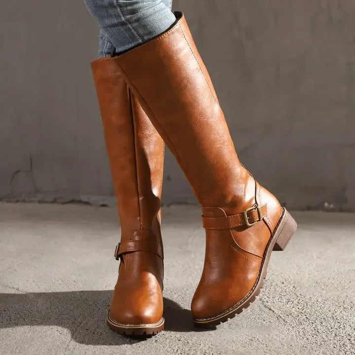 Sandra | Elegante kniehohe Stiefel für Damen