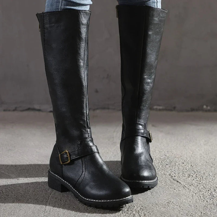 Sandra | Elegante kniehohe Stiefel für Damen