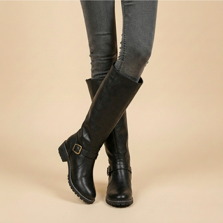 Sandra | Elegante kniehohe Stiefel für Damen