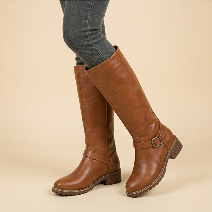 Sandra | Elegante kniehohe Stiefel für Damen