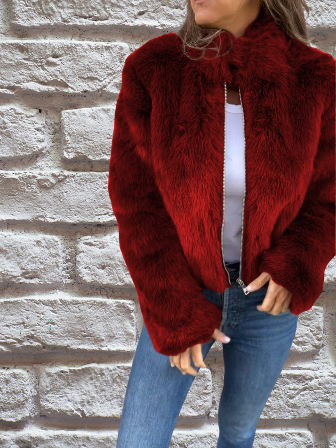Kelsey | Bequemer Wintermantel aus Wollmischung