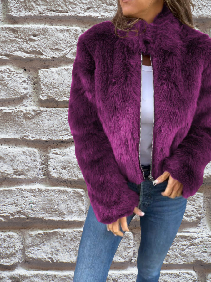 Kelsey | Bequemer Wintermantel aus Wollmischung