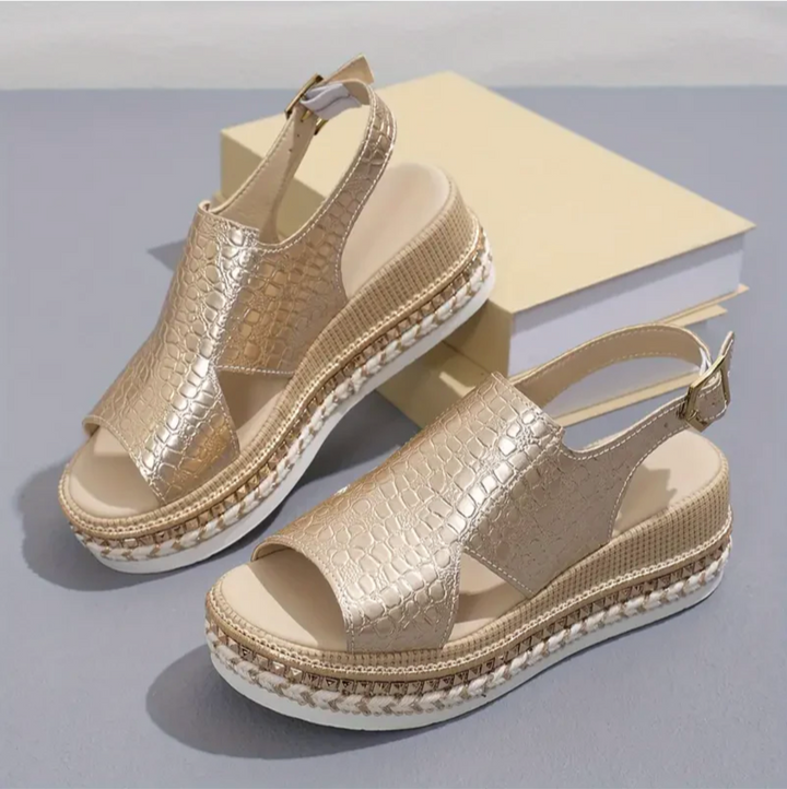 Elmira | Orthopedic Leather Sandals