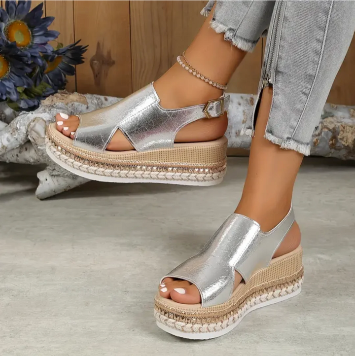 Elmira | Orthopedic Leather Sandals