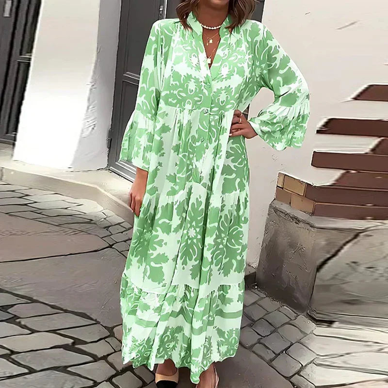 Sienna | Women’s Paisley Long Sleeve Mini Dress