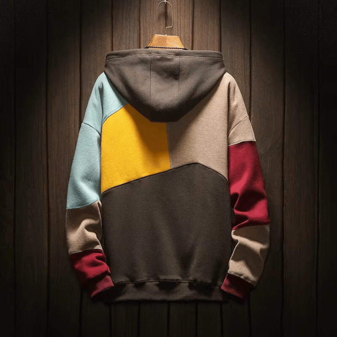 Kaelix | Color-Block Streetwear Unisex Hoodie