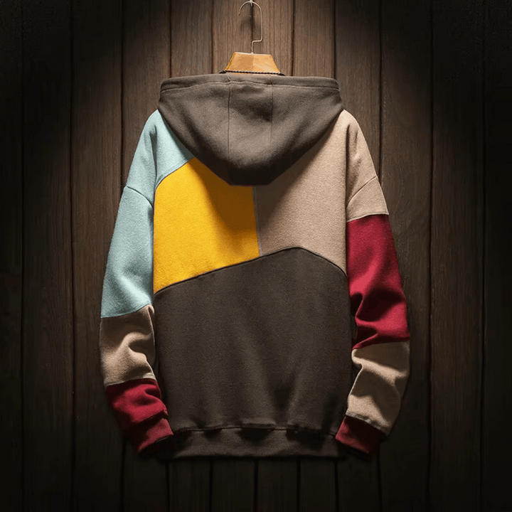 Kaelix | Color-Block Streetwear Unisex Hoodie