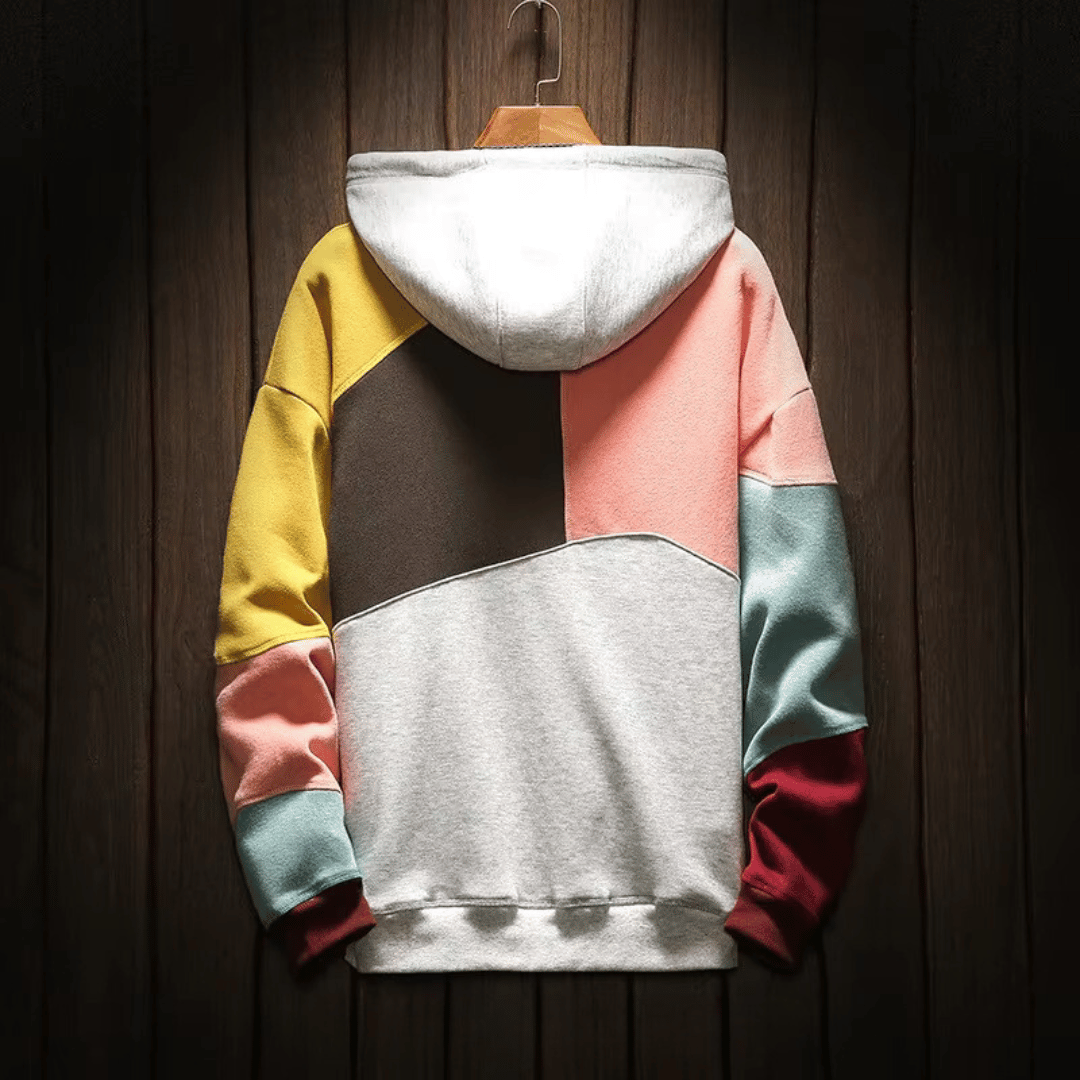 Kaelix | Color-Block Streetwear Unisex Hoodie