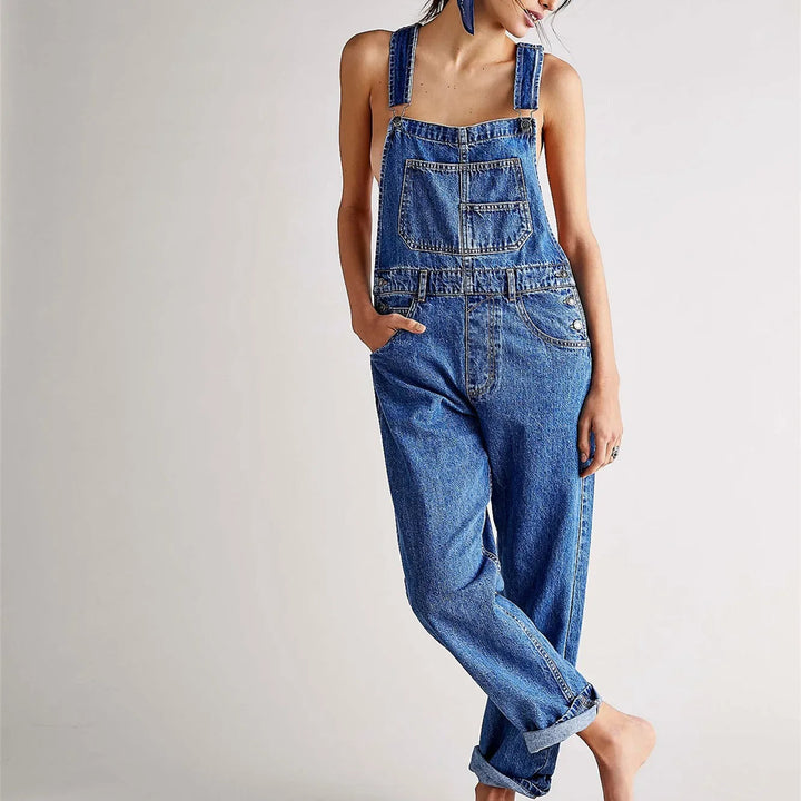Mirelle | Stretch-Jeans-Latzhose im klassischen Stil