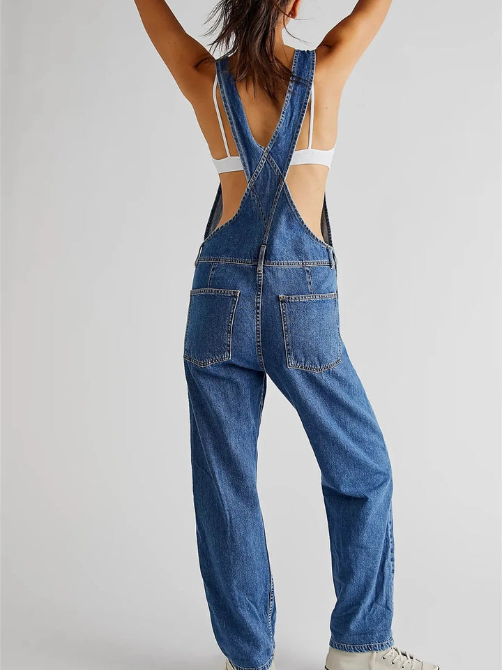 Mirelle | Stretch-Jeans-Latzhose im klassischen Stil