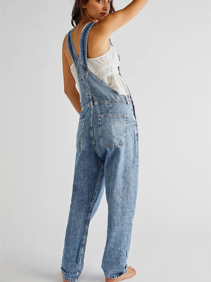 Mirelle | Stretch-Jeans-Latzhose im klassischen Stil