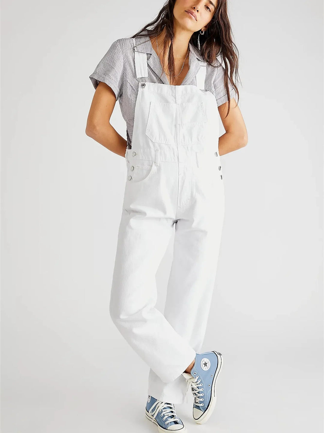Mirelle | Stretch-Jeans-Latzhose im klassischen Stil