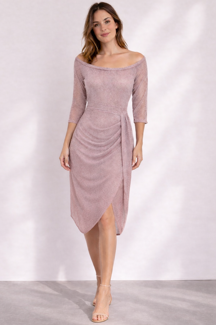 Fayla | Elegant &amp; Stylish Off-Shoulder Dress