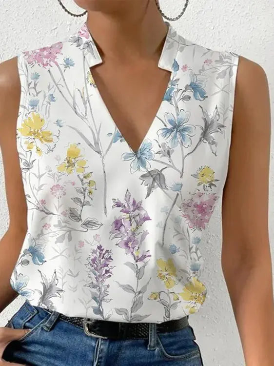 Aurelia | Breezy V-Neck Summer Top