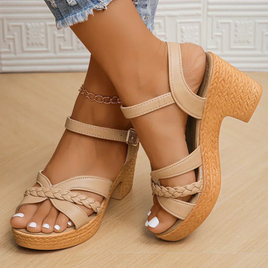 Lunessa | Women’s Braided Platform Sandals