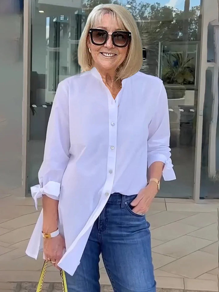 Elyra | Longline Tunic Blouse