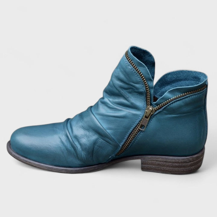 Cynthia | Unterstützende schwarze Stiefeletten für Damen