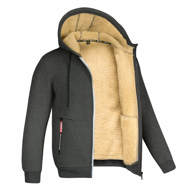 Michael | Elegante und bequeme Winter-Fleecejacke