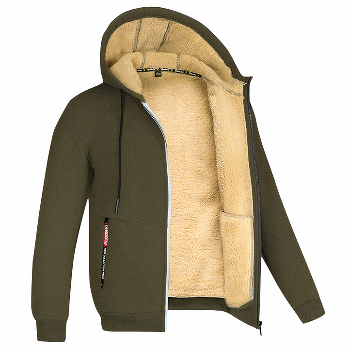 Michael | Elegante und bequeme Winter-Fleecejacke